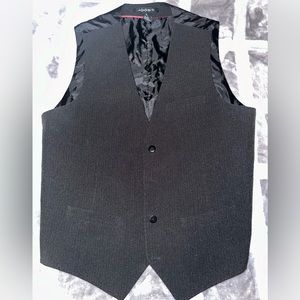 Axist Black Suit Vest Mens Size Large